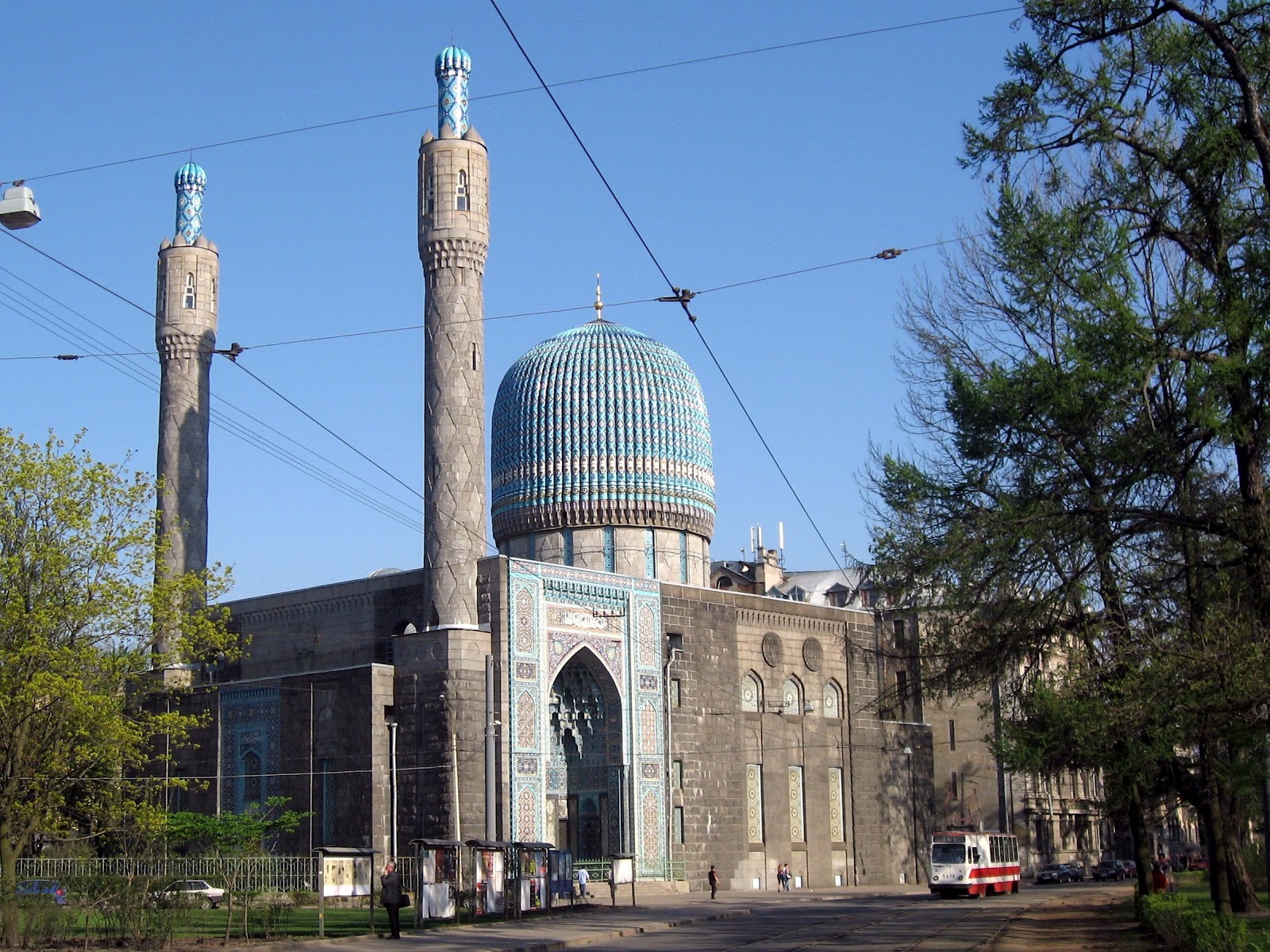 Masjid Biru Sankt Petersburg Rusia, dibangun pada 1910